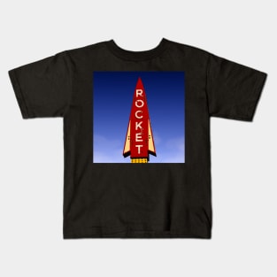 Rocket Sign Kids T-Shirt